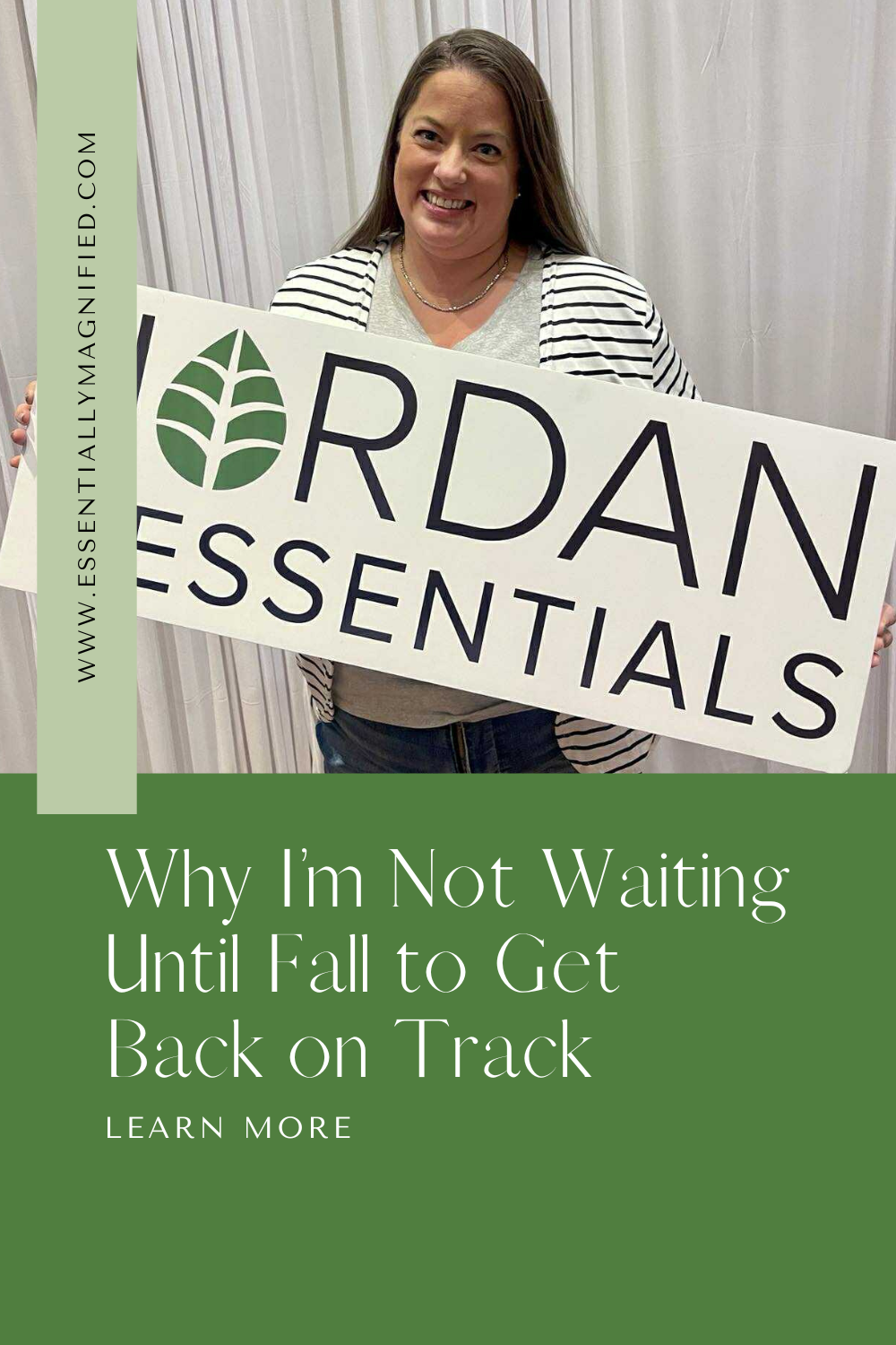 Why I’m Not Waiting Until Fall to Get Back on Track