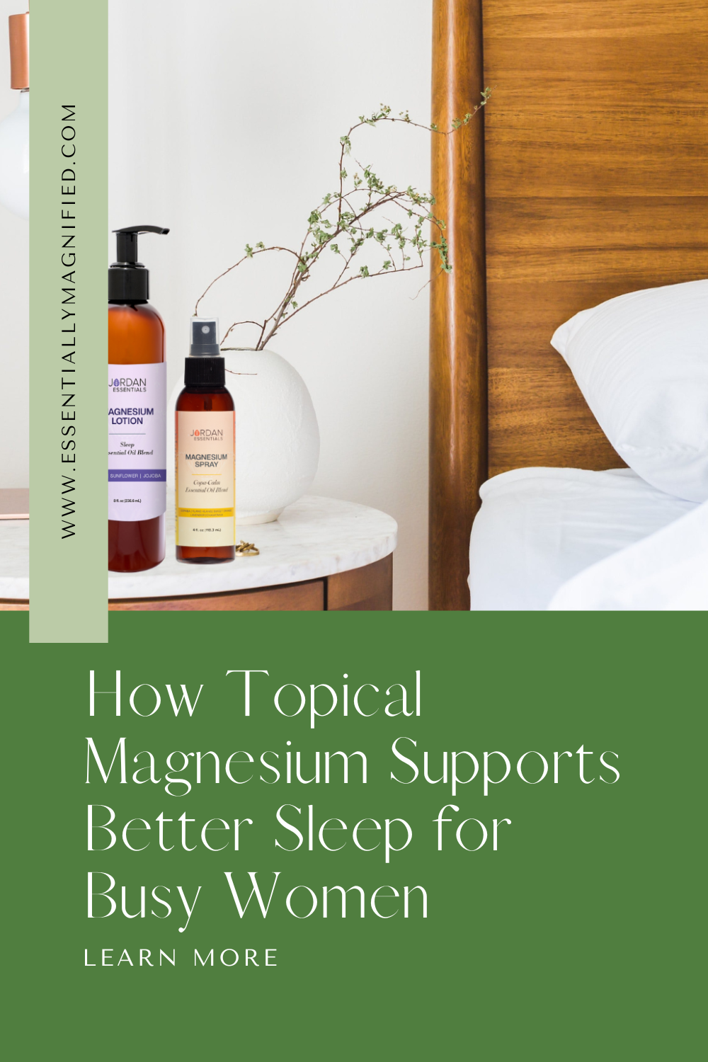 How Topical Magnesium Supports Better Sleep for Busy Women