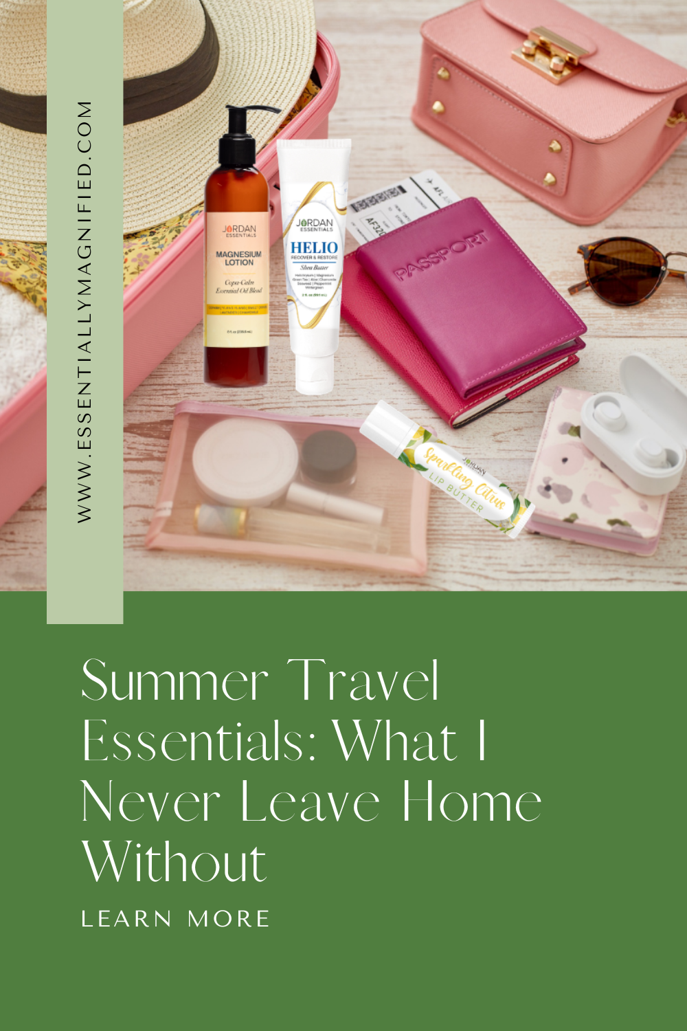 Summer Travel Essentials: What I Never Leave Home Without