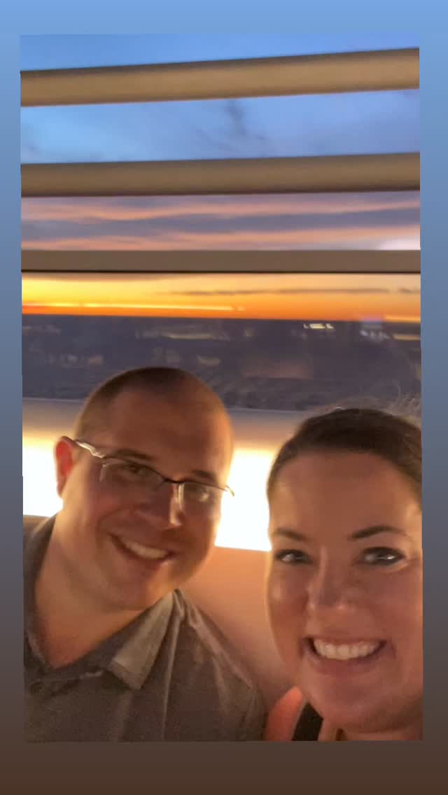 Always chasing sunsets….🌅 

#virginvoyages #valiantlady #chasingsunsets #happierwhenimcruising